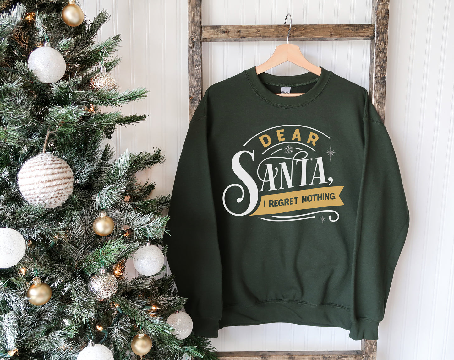 Children & Adults Christmas sweatshirt I REGRET NOTHING