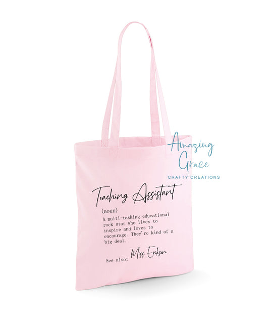 Teacher/Teaching Assistant tote bag