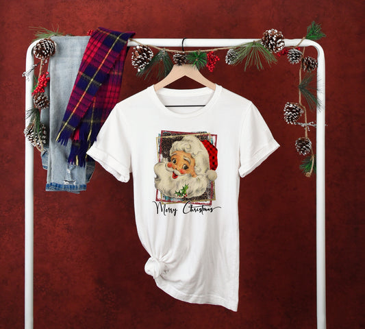 Adults T-Shirt VINTAGE SANTA